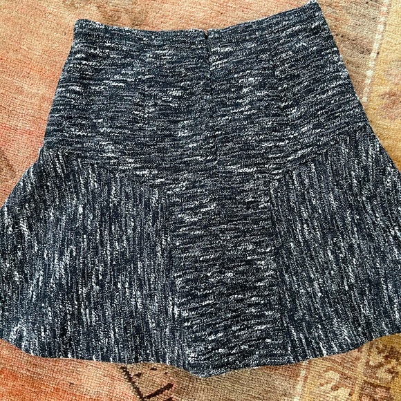 Tweed mini flare skirt - Picture 1 of 3
